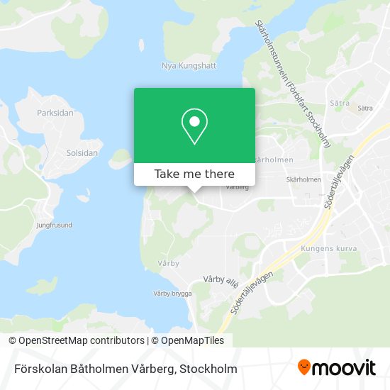 Förskolan Båtholmen Vårberg map