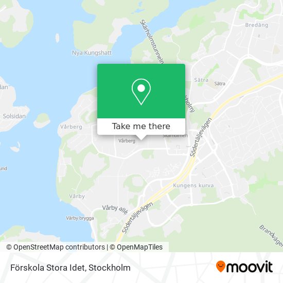 Förskola Stora Idet map