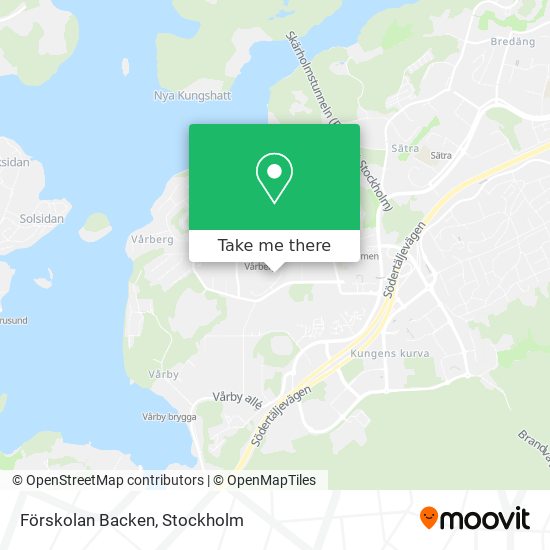 Förskolan Backen map