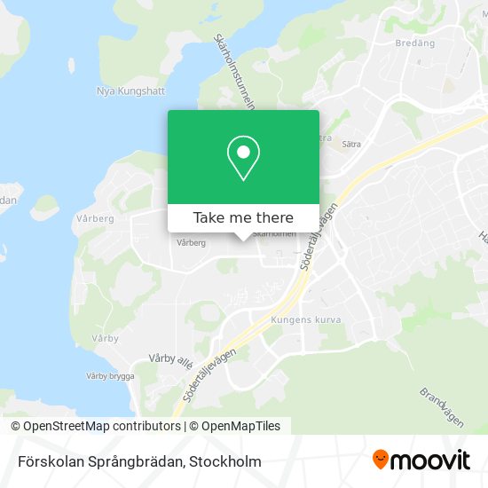 Förskolan Språngbrädan map