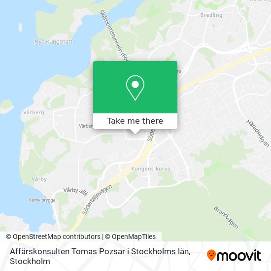 Affärskonsulten Tomas Pozsar i Stockholms län map