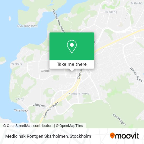 Medicinsk Röntgen Skärholmen map