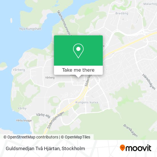 Guldsmedjan Två Hjärtan map