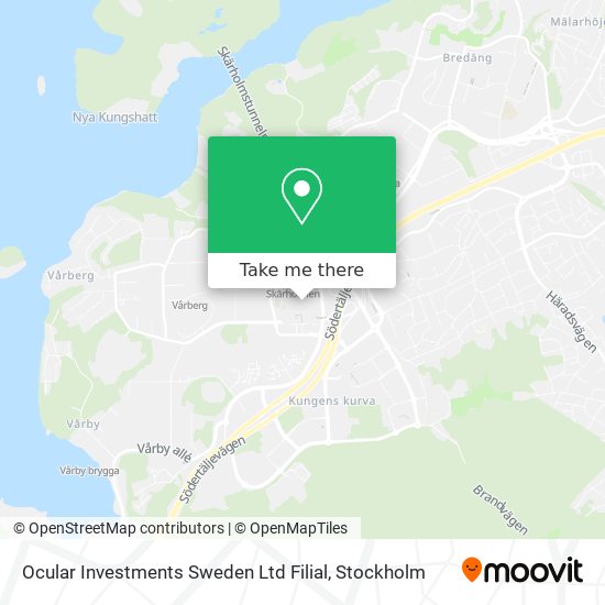 Ocular Investments Sweden Ltd Filial map