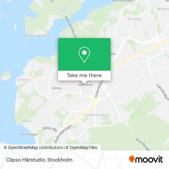 Clipso Hårstudio map