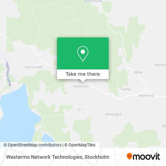 Westermo Network Technologies map