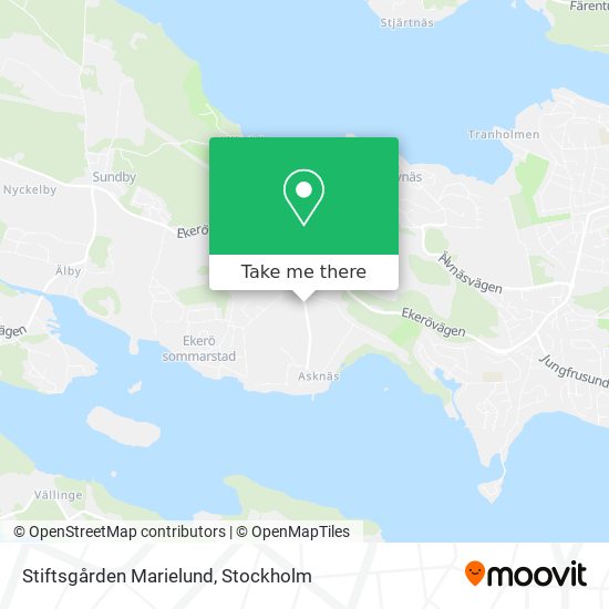 Stiftsgården Marielund map