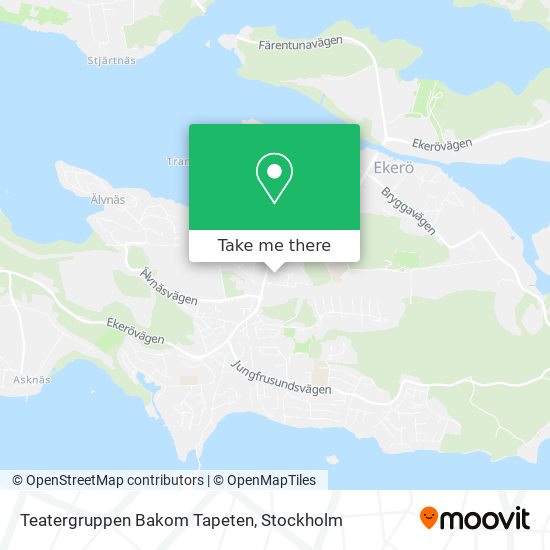 Teatergruppen Bakom Tapeten map