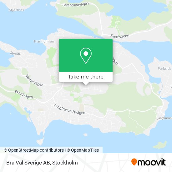 Bra Val Sverige AB map