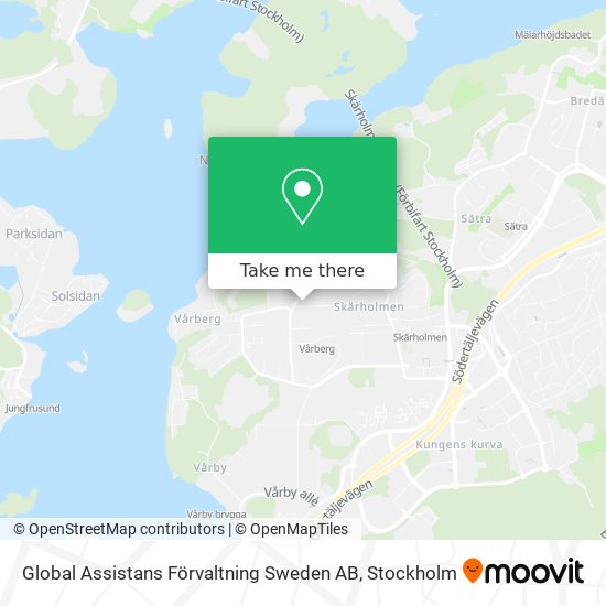 Global Assistans Förvaltning Sweden AB map