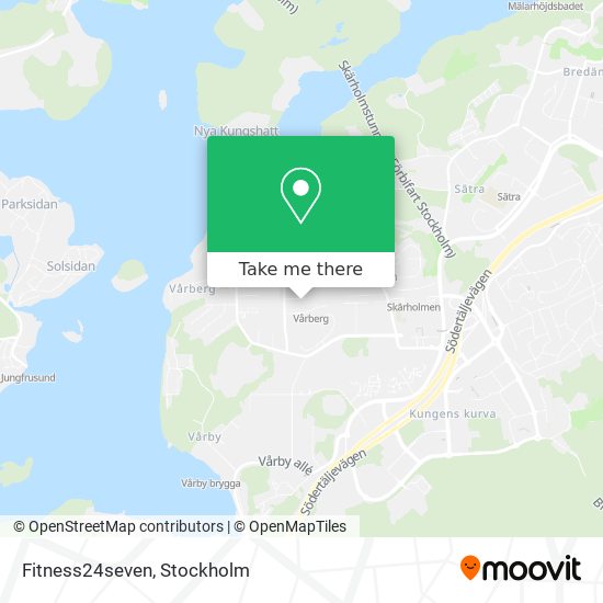 Fitness24seven map