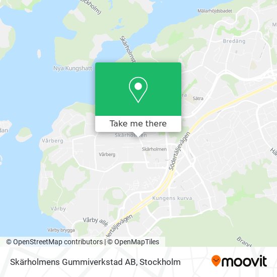 Skärholmens Gummiverkstad AB map