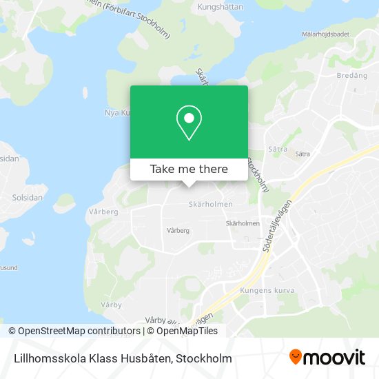 Lillhomsskola Klass Husbåten map