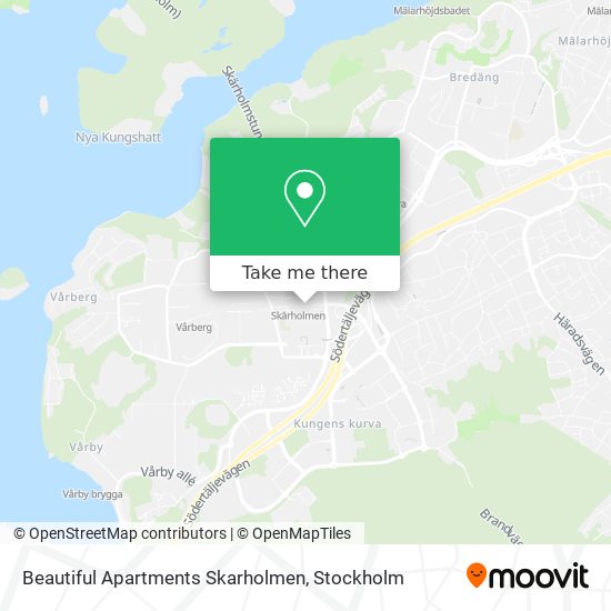 Beautiful Apartments Skarholmen map