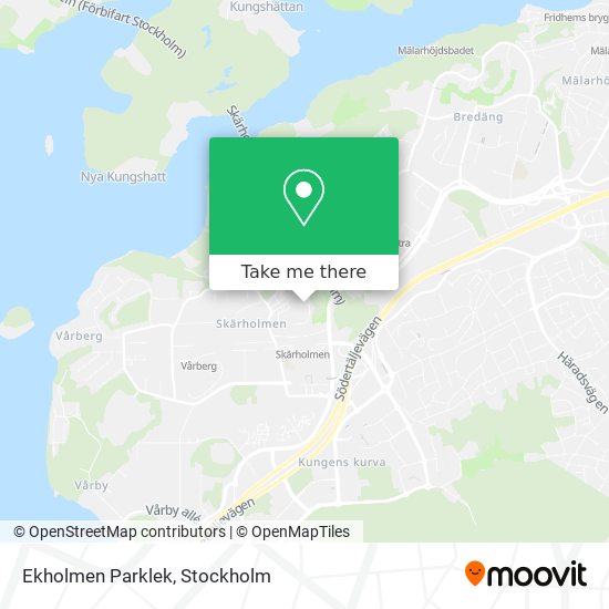 Ekholmen Parklek map