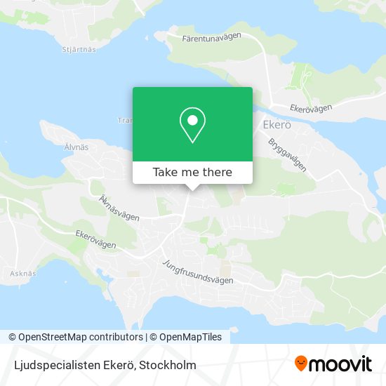 Ljudspecialisten Ekerö map