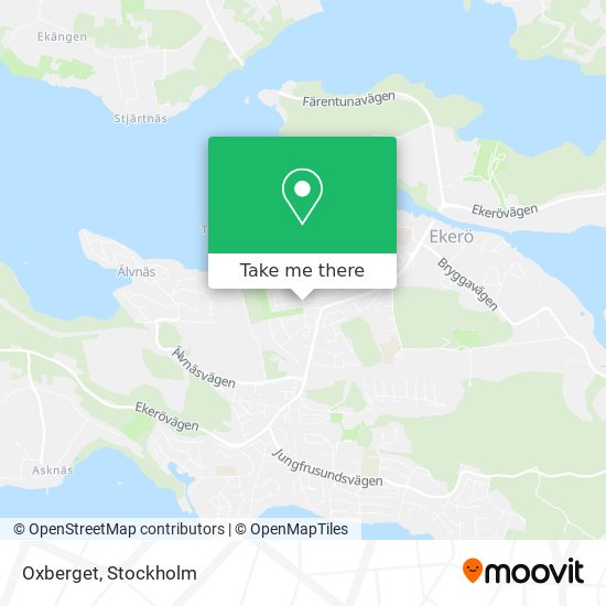 Oxberget map