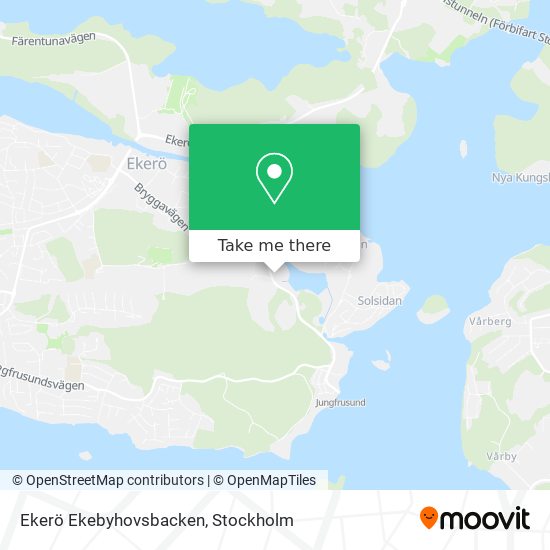 Ekerö Ekebyhovsbacken map