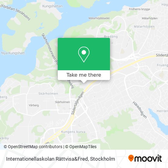 Internationellaskolan Rättvisa&Fred map