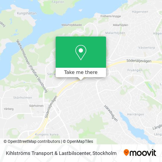 Kihlströms Transport & Lastbilscenter map