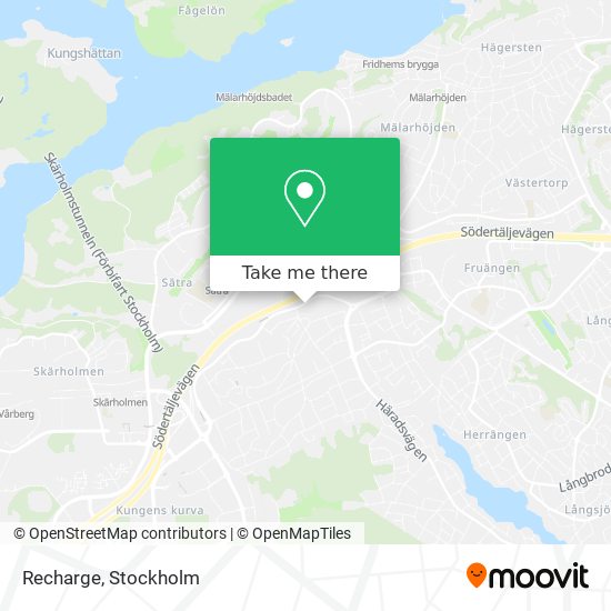 Recharge map