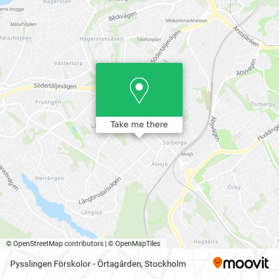 Pysslingen Förskolor - Örtagården map