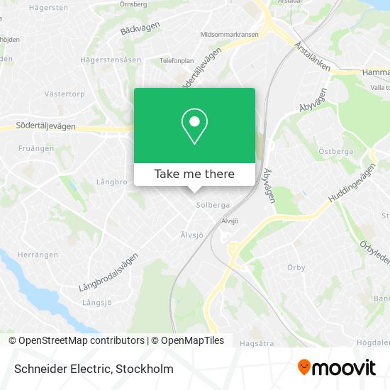 Schneider Electric map