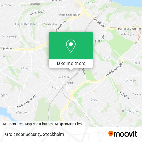 Grolander Security map