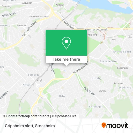 Gripsholm slott map