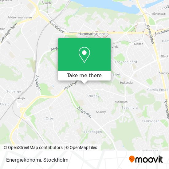 Energiekonomi map