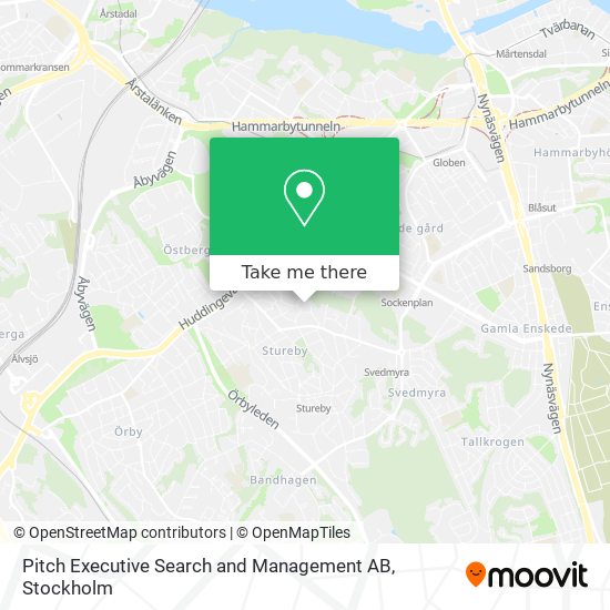 Pitch Executive Search and Management AB map