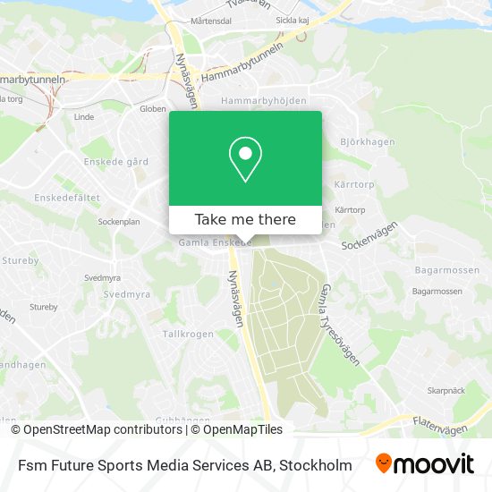 Fsm Future Sports Media Services AB map