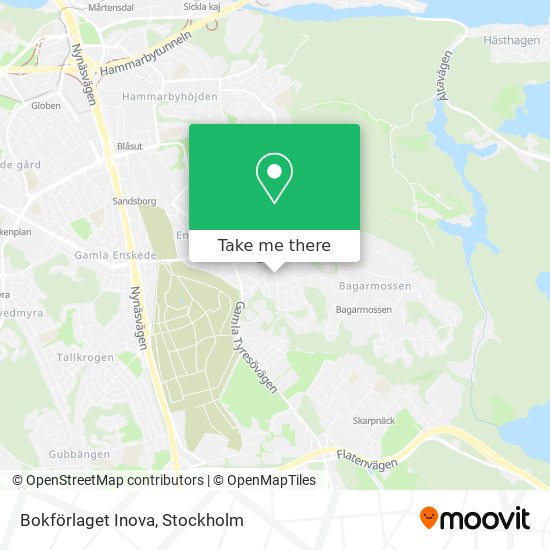 Bokförlaget Inova map