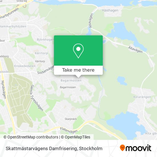 Skattmästarvägens Damfrisering map