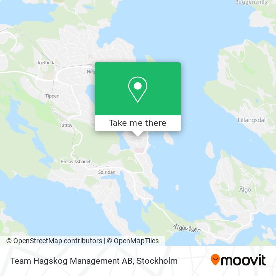 Team Hagskog Management AB map