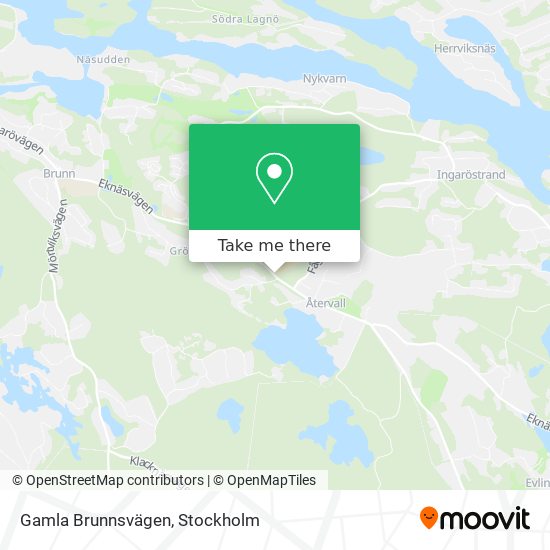 Gamla Brunnsvägen map