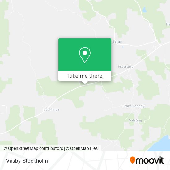 Väsby map