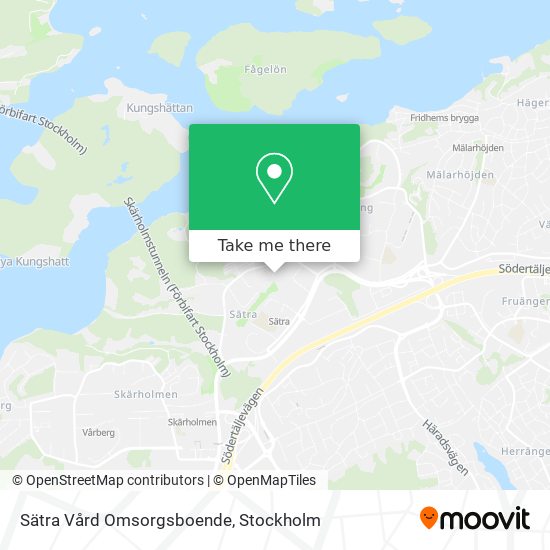 Sätra Vård Omsorgsboende map