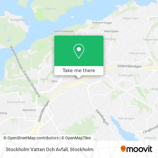 Stockholm Vatten Och Avfall map