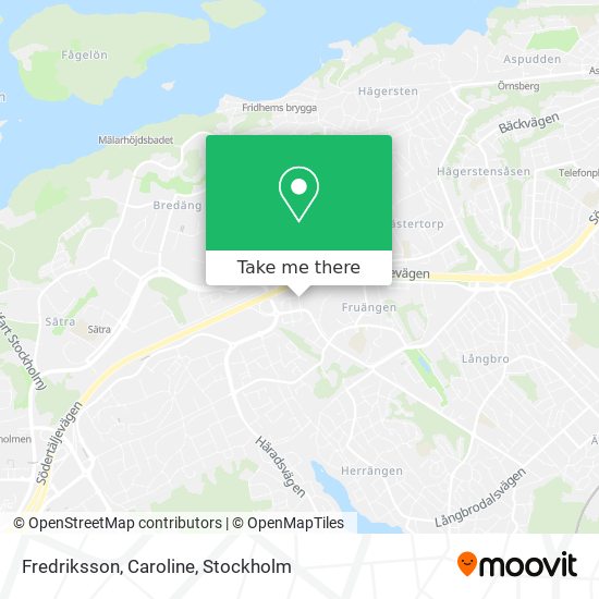 Fredriksson, Caroline map