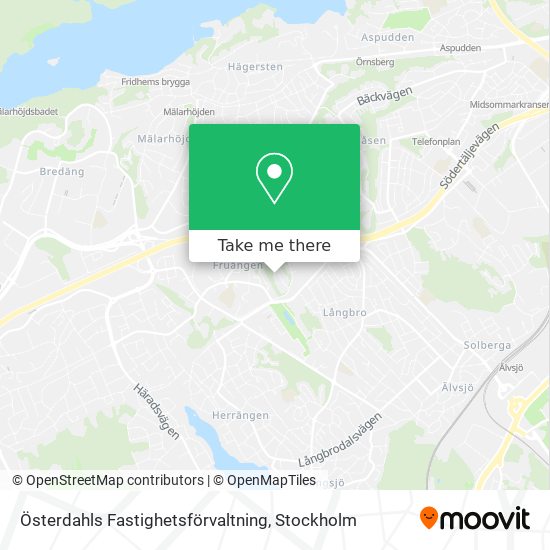 Österdahls Fastighetsförvaltning map