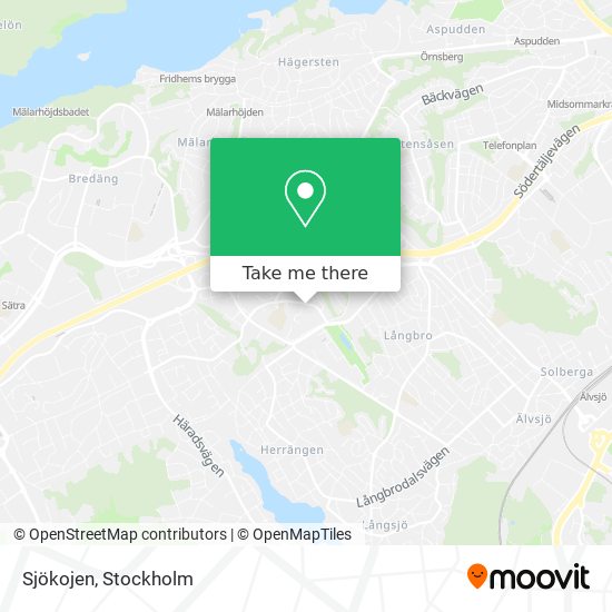 Sjökojen map