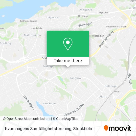 Kvarnhagens Samfällighetsförening map