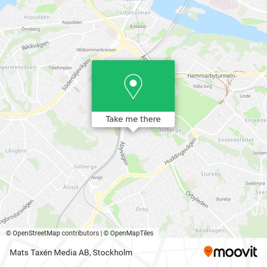 Mats Taxén Media AB map