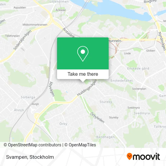 Svampen map
