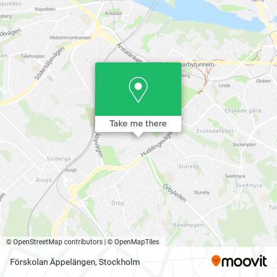 Förskolan Äppelängen map