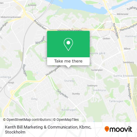 Kenth Bill Marketing & Communication, Kbmc map