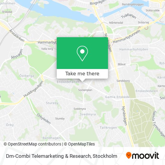 Dm-Combi Telemarketing & Research map