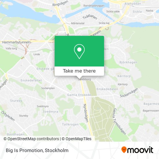 Big Is Promotion map