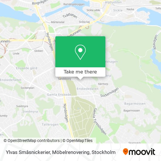 Ylvas Småsnickerier, Möbelrenovering map